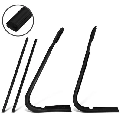 4x Sellos de resistencia para ventana de ventilación izquierda y derecha para Ford F-100 F-350 F-250 61-66 Foto 1 de 4