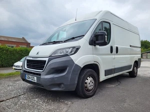 2014 PEUGEOT BOXER 335 PROFESSIONAL L2 H2 2.2 HDI DIESEL 135K MILES MOTED NO VAT - Picture 1 of 16