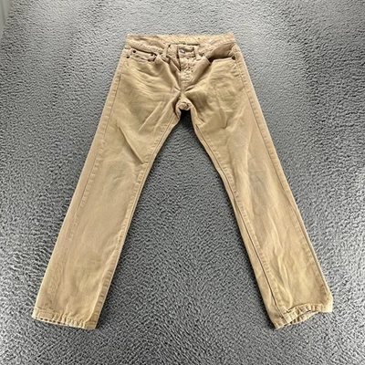 American Eagle Jeans Mens 26x28 Beige Cotton Skinny Fit Denim - Image 1 of 4