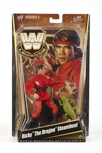 WWE Legends Series 1 Ricky "The Dragon" Steamboat Figure Mattel JC - Picture 1 of 1