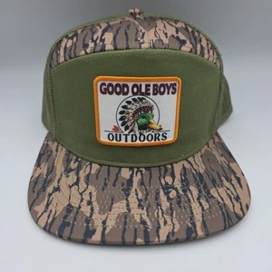 Cappello camionista mimetico Good Ole ragazzo outdoor toppa anatra misura regolabile - Foto 1 di 7