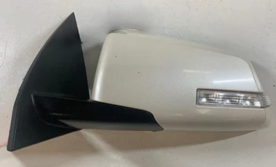 2009-2012 Chevrolet Traverse Left Driver Side View Power Mirror Door White Oem Foto 1 de 4