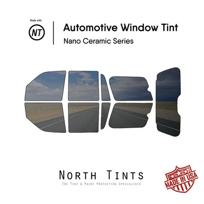 Película de tinte de ventana precortada nano cerámica vidrio para automóvil para Lincoln Navigator 2003-2006 Foto 1 de 4