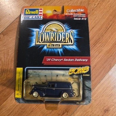 Revell Low Riders Bomb Series 1939 Chevrolet Panel Truck 1:64 Scale Blue #12 - Image 1 of 4