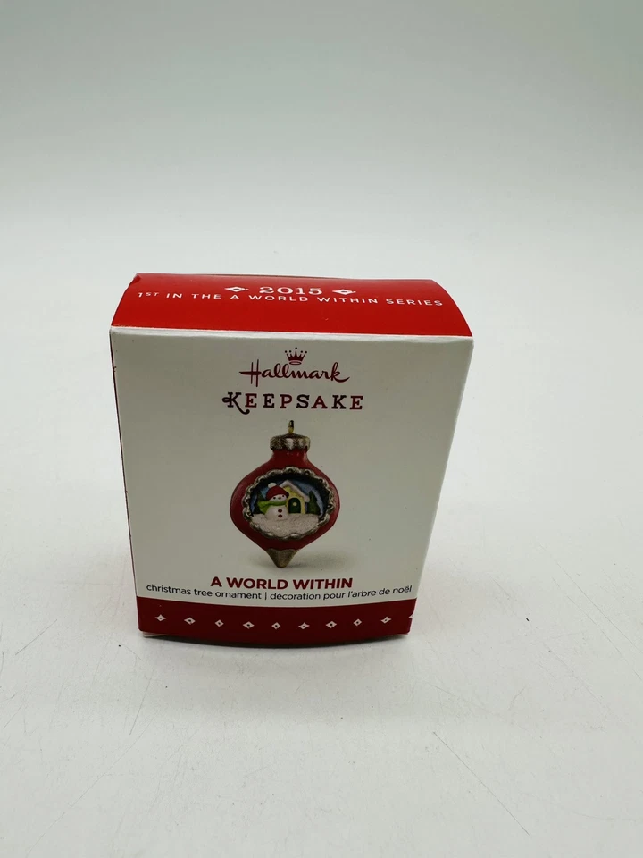 2015 Hallmark Miniature Keepsake Ornament 1st in a World Within Series