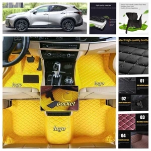 For Lexus All Models Car Floor Mats Luxury Custom Front Rear Carpets Cargo Liner - Picture 1 of 20