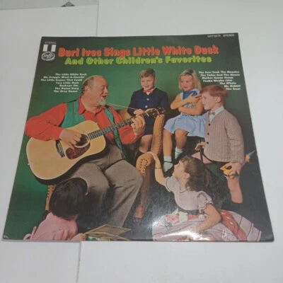 Vintage Burl Ives Sings Little White Duck Vinyl LP Album MFP - Image 1 of 4