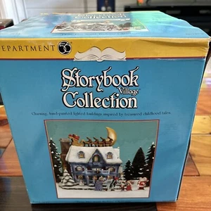 Dept 56 Storybook Village Collection Twas The Night Before Christmas 2000 *READ* - Picture 1 of 21