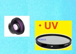 RAYNOX HD-6600 0.66x WIDE ANGLE 46mm +UV 72mm PRO JVC GZ-HM1/GZ-HM1SEK/GZ-HM400 - Picture 1 of 11
