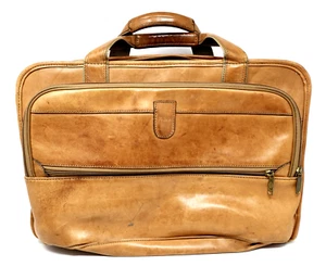 Hartmann Belting Leather Business Laptop Notebook Bag Briefcase - Picture 1 of 19