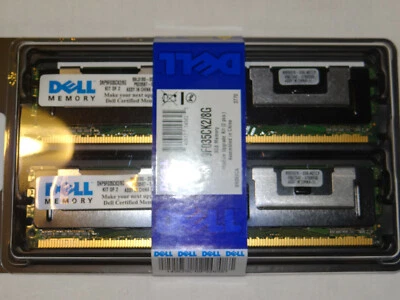 Dell 4GB PC2 5300F 2Rx4  Registered ECC  (Samsung) - 2 per pack (8GB total) - Image 1 of 4