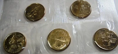 {5} GORGEOUS 2000 p State Quarters Set BU From Mint Set Sealed Mint Package - Image 1 of 4