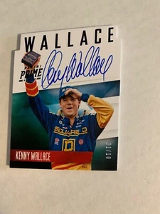 2019 PANINI PRIME RACING KENNY WALLACE AUTOGRAPH CARD 1/10 ~ #NO.KW - Picture 1 of 1