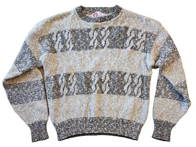 Vintage Isle Of Cotton Crew Neck Sweater Mens SZ L Large Pull Over Made in USA - Image 1 of 4