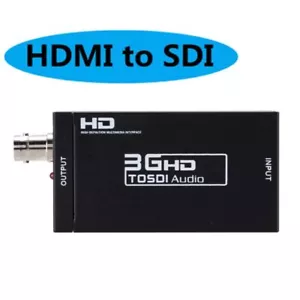 HDMI To SDI 3G HDMI To SDI Adapter for HDTV/TV/Projector/Monitor - Picture 1 of 10