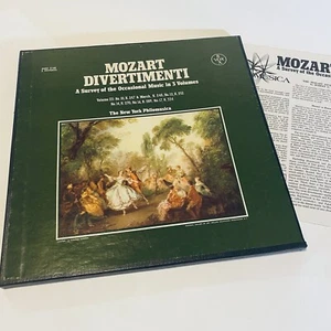 Mozart Divertimenti A SURVEY IN 3 VOLUMES Vinyl 3xLP Records VG+ - Imagen 1 de 2