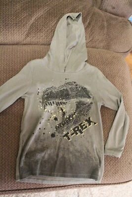 Epic Threads T-Rex Boys Hoodie size 6 — 第 1/4 张图片