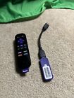 Roku 3500X Black Purple 2nd Generation HDMI  Streaming Stick.  Tested.  Complete