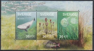 SWEDEN.2024 EUROPA CEPT.Underwater Fauna and Flora.BLOCK MNH - Picture 1 of 1