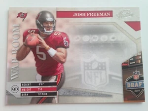 Absolute Memorabilia War Room 2009 Josh Freeman Buccaneers #16 envío bajo - Imagen 1 de 1
