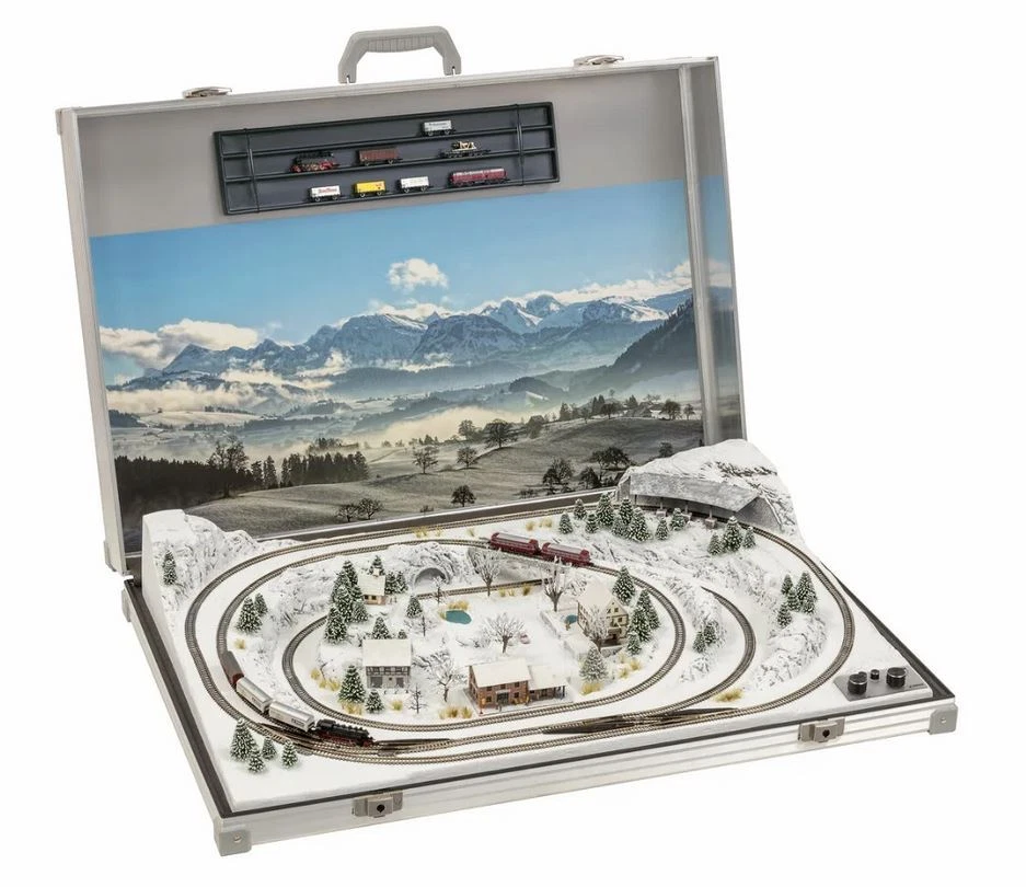 Noch 88308 Modellbahnkoffer Interlaken 1:220 Spur Z Neu OVP - Bild 1 von 1