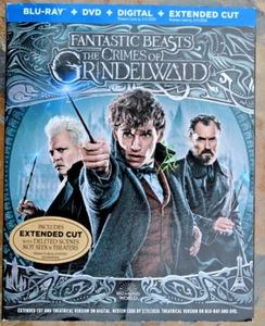Fantastic Beasts: The Crimes of Grindelwald (Blu-ray + DVD, 2018) SLIPCOVER - Picture 1 of 4