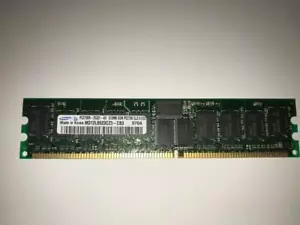 M312L6523CZ3-CB3 512MB 1RX8 DDR PC2700R DDR-333 64X8 9CHIPS 184PIN ECC REGISTER - Picture 1 of 1