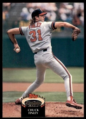 1992 Topps Stadium Club #315 Chuck Finley - Image 1 of 2