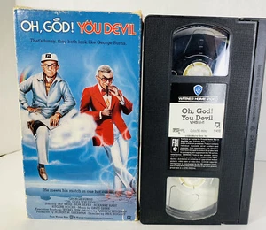 Oh, God! You Devil VHS, 1989) 1984 Film Warner Home Video George Burns Good - Picture 1 of 12