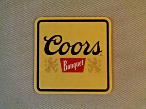 Coors Banquet Golden Colorado 2016 bar mat beer coaster - Picture 1 of 2