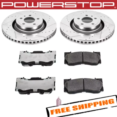 Power Stop K6806-26 1-Click Street Warrior Z26 Brake Kit for 15-18 Ford Mustang Foto 1 de 2
