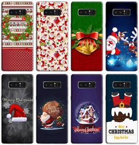 CUSTODIA COVER MORBIDA IN TPU PER SAMSUNG GALAXY NOTE 8 N950F FANTASIA NATALE - Foto 1 di 9