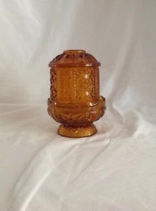 Amber Fairy Light Candle Holder - Picture 1 of 4
