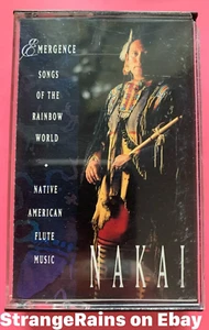 R. CARLOS NAKAI Emergence Native American Flute Music 1992 Cassette Tape TESTED - Picture 1 of 6