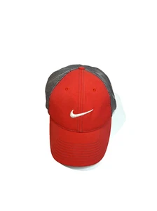 Nike Golf Flexfit Red & Gray Cap / Hat Size L / XL - Picture 1 of 16