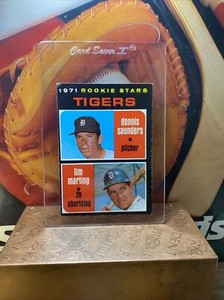 1971 OPC O PEE CHEE 423 DENNIS SAUNDERS TIM MARTING RC Ex