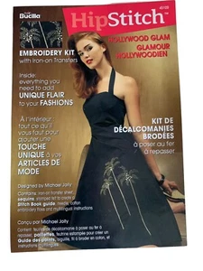 Nuevo en Paquete - Kit de Diseño Bordado Bucilla - Hollywood Glam Palmeras Pin Up Niñas - Imagen 1 de 10
