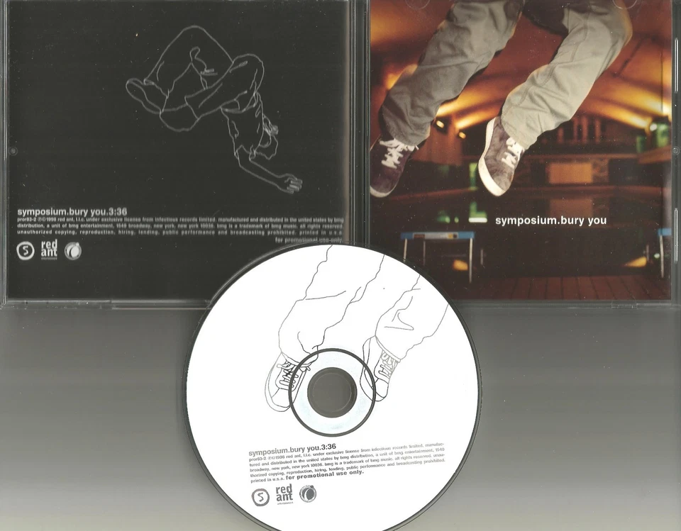 Hell is for heroes SYMPOSIUM  Bury you 1998 PROMO DJ CD single KILLING JOKE Prod Foto 1 de 1