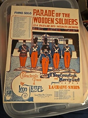 Partituras de colección Parade Of The Wooden Soldiers Leon Jessel Edward Marks 1932 SM1 Foto 1 de 4