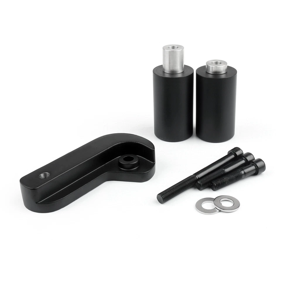 Crash Bobbins Protector Sliders Aluminum Black Fit For Suzuki Gsxr 600 750 06-08 Foto 1 de 4