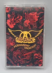 Aerosmith - Permanent Vacation 1987 US Cassette, Album SR Geffen Records - Picture 1 of 4