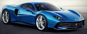 Ferrari Race Concept Car HyperCar12SuperCar24LeMans Blue1:18Custom Built Model - Picture 1 of 4