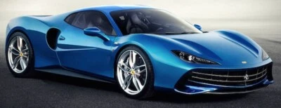 Ferrari Race Concept Car HyperCar12SuperCar24LeMans Blue1:18Custom Built Model - Image 1 of 4