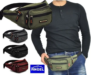 MARSUPIO UOMO DONNA SPORTIVO MULTITASCHE 6 SCOMPARTI BORSA LAVORO CORSA CINTURA - Imagen 1 de 21