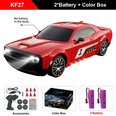 Teeggi 4WD RC Drift Car 2.4GHz LED Remote Control Racing Toy for Kids Gift - Image 1 of 4