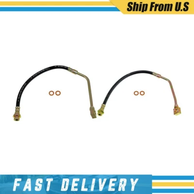 Manguera hidráulica de freno delantero Dorman 2x para Chevrolet K1500 1988-1999 _XJ Foto 1 de 4