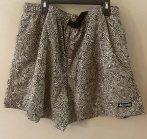Columbia Womens Black And White Swim Shorts Size XL - Picture 1 of 5