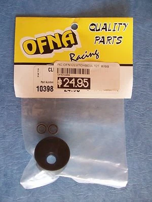 VINTAGE OFNA 10398 CLUTCH BELL 12T TOOTH W/BEARING OFN10398 CR X-1 X1X SPORT NIP - Image 1 of 2