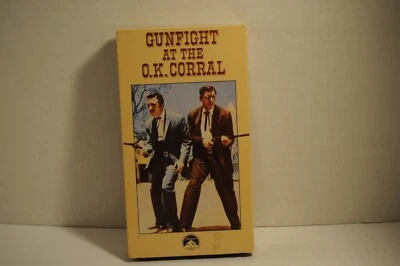 Gunfight at the O.K. Corral, Burt Lancaster, Kirk Douglas, Western VHS Movie Foto 1 de 3