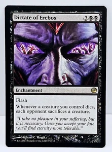Dictate of Erebos - Journey Into Nyx - Rare Black Enchantment - Picture 1 of 3